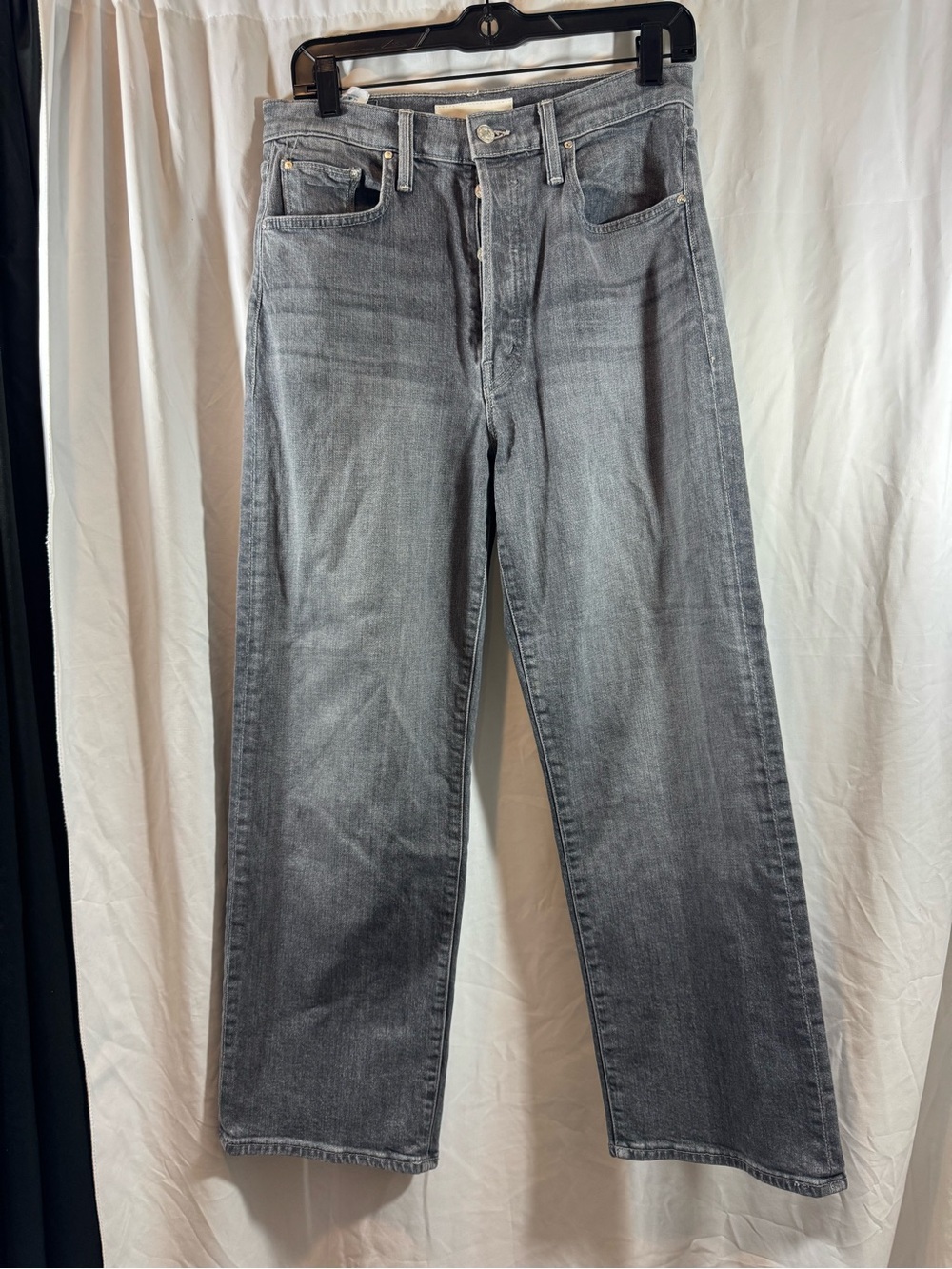 MOTHER women Gray‎ Straight Jeans 30